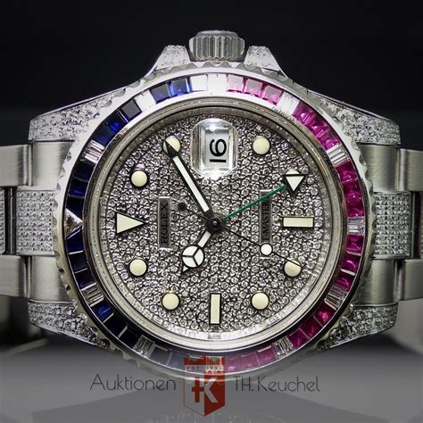 herrenuhren rolex iced out|rolex iced out gmt.